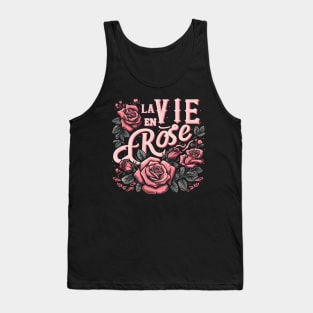 La vie en rose - Edith Piaf Tank Top